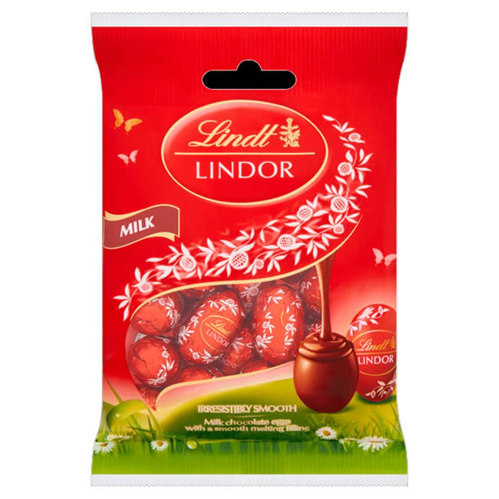 Lindt Lindor Milk Chocolate Mini Eggs 80g
